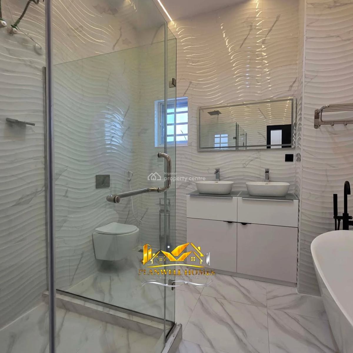 Newly Built Five (5) Bedroom House with a Study, Maid Room, Pinnock Beach Estate, Lekki, Lagos, Detached Duplex for Sale
