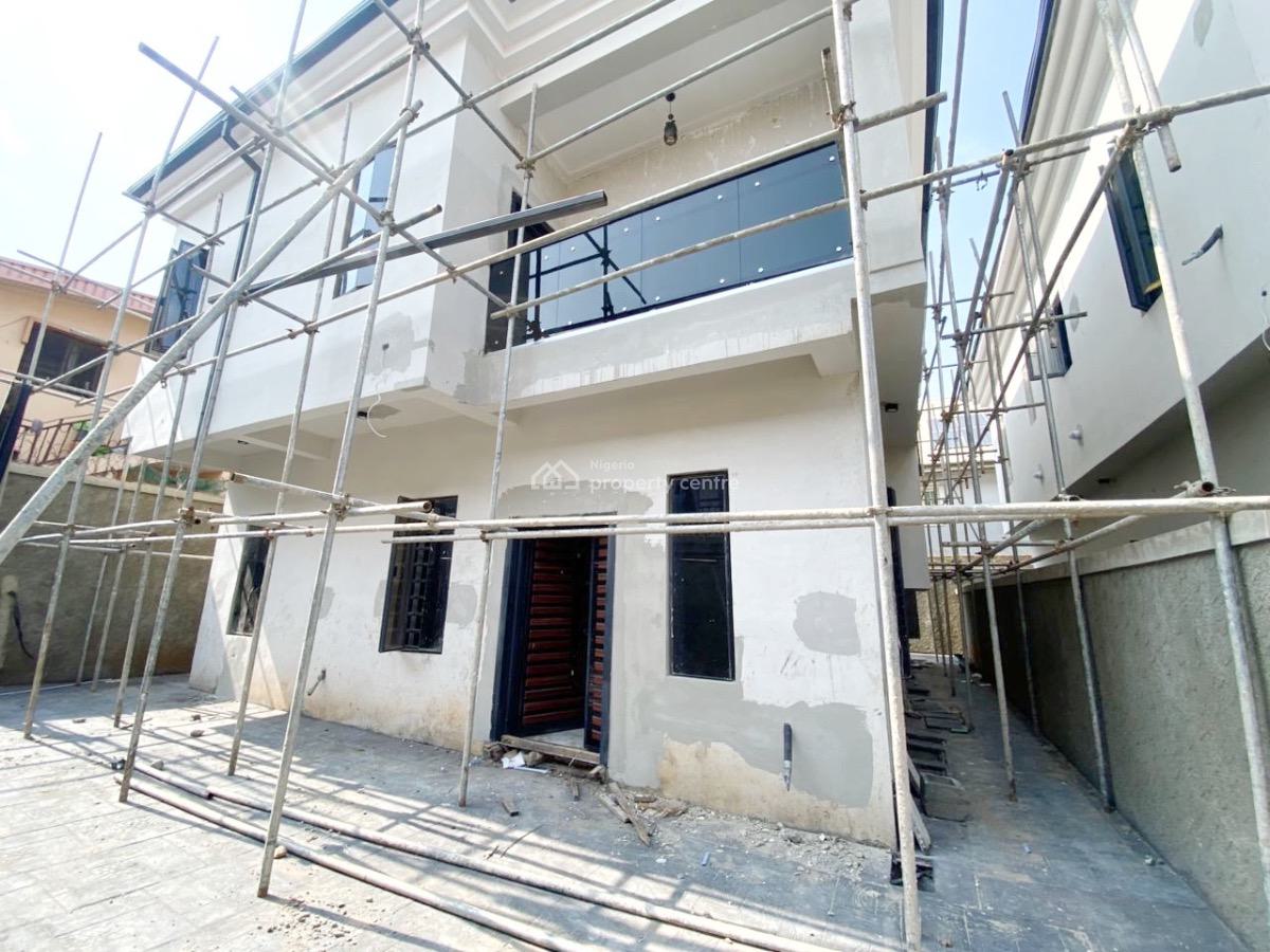 a Newly Built Spacious 4 Bedroom Fully Detached Duplex with Bq, Gra Phase 1, Magodo, Lagos, Detached Duplex for Sale