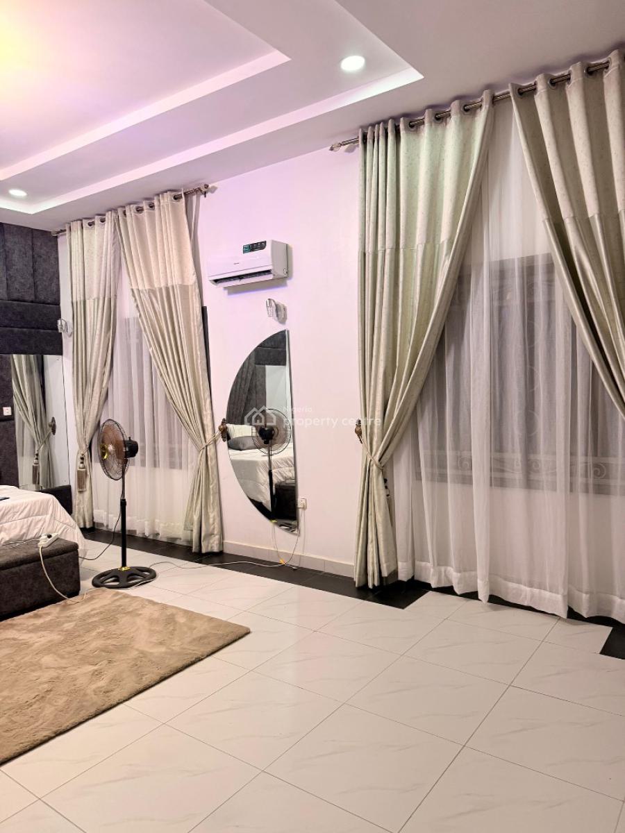 Fully Furnished 4-bedroom Detached Duplex, Emmanuel Mbaka Rd, Airport Rd, Lugbe District, Abuja, Detached Duplex for Rent