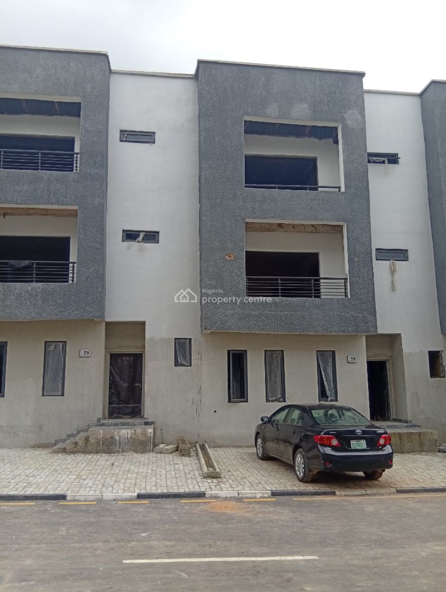 4bedroom Terrace Duplex with Bq Cacass in Mabushi Tarred, By Vio, Mabushi, Abuja, Terraced Duplex for Sale