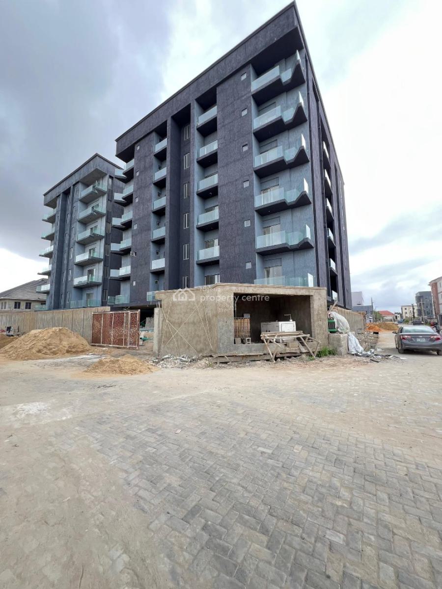 Solid 2  Bedroom Apartment with Bq in a Serene Environment, Ikate, Lekki, Lagos, Block of Flats for Sale