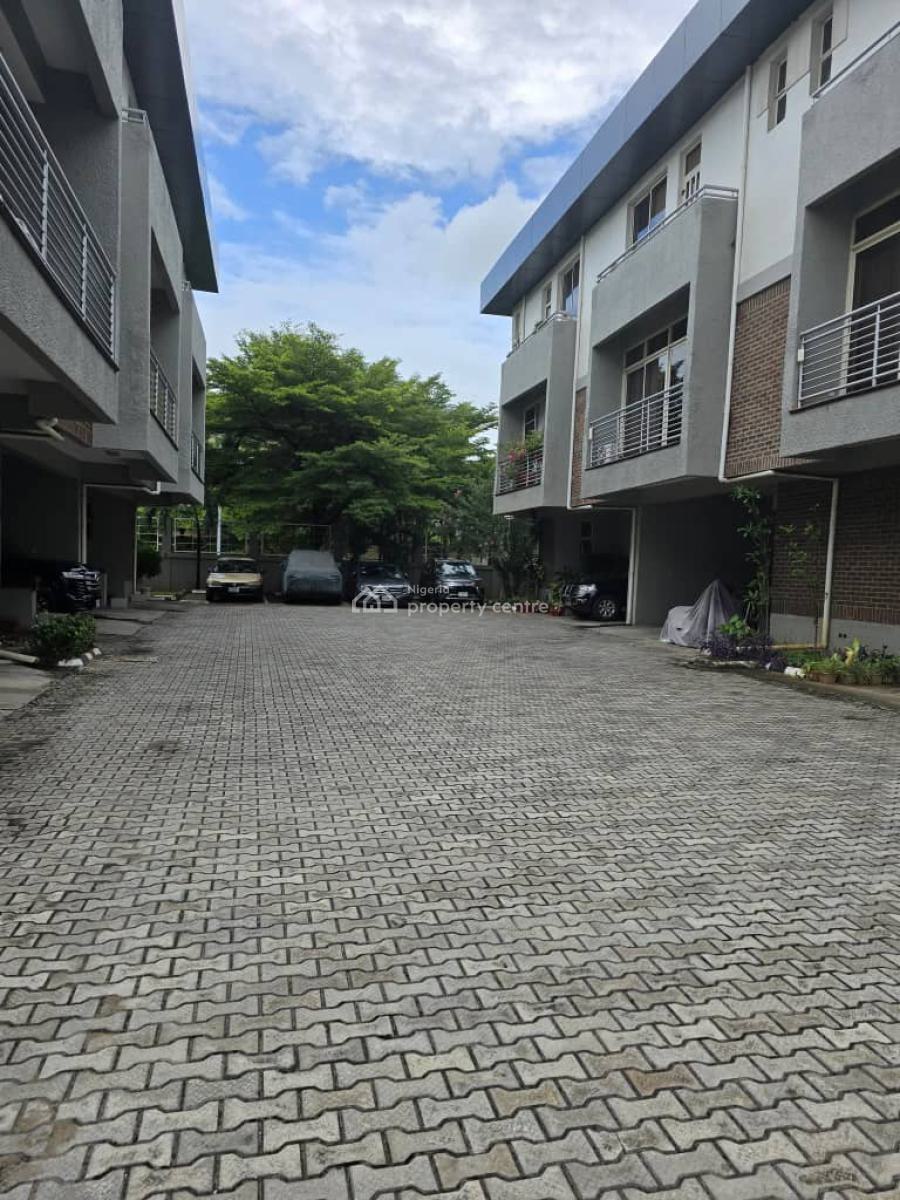 4 Bedroom Terrace Duplex + Bq, Swimming Pool, Gym, Banana Island, Ikoyi, Lagos, Terraced Duplex for Rent