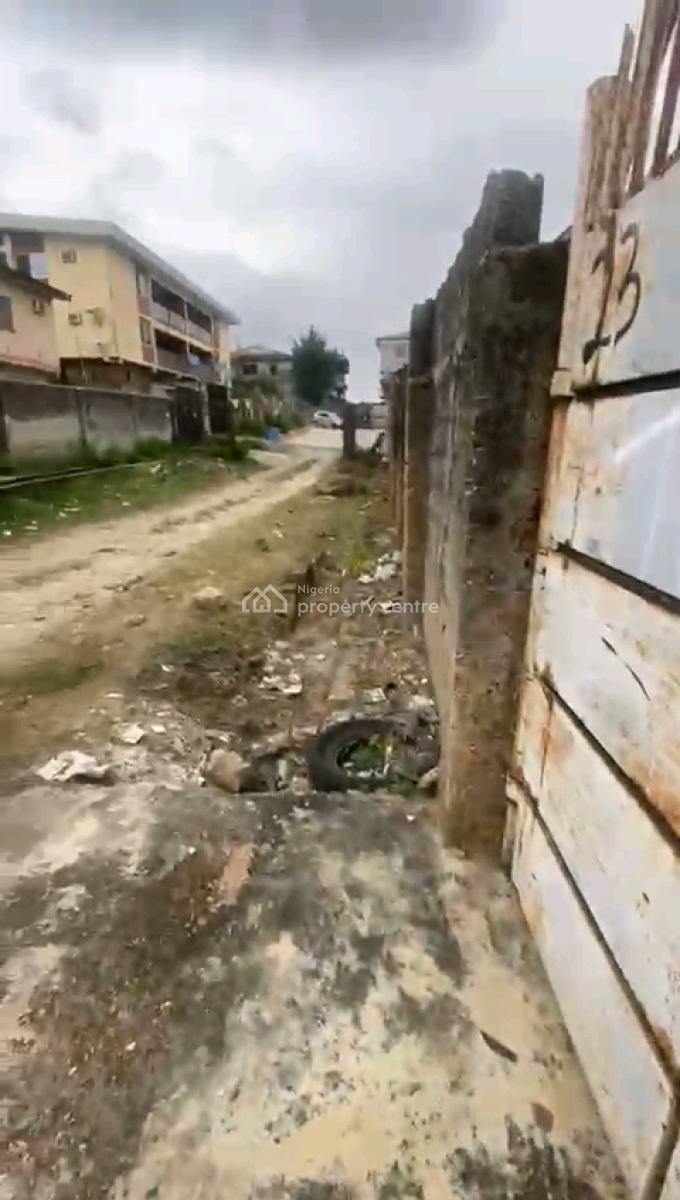 a Solid Dry Land on a Corner Piece Measuring Approximately, Sosanya Street, Soluyi, Gbagada, Lagos, Land for Sale