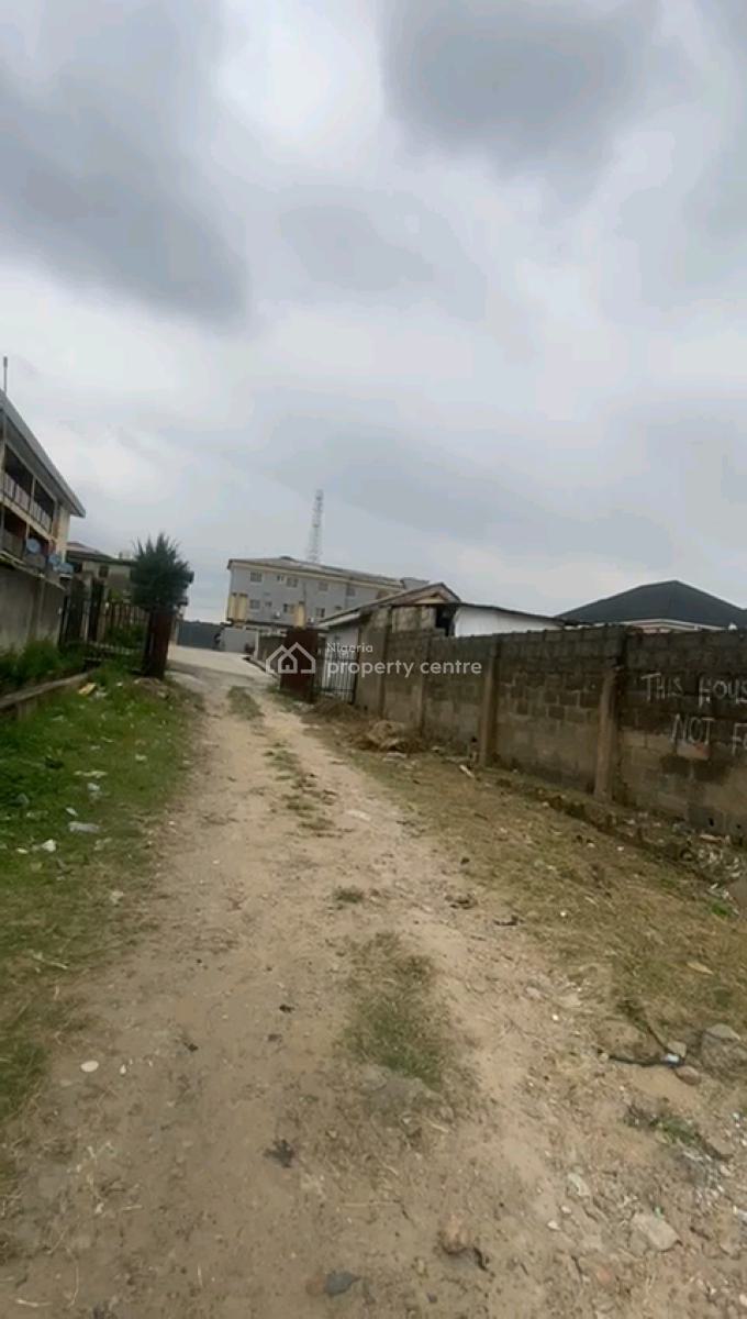 a Solid Dry Land on a Corner Piece Measuring Approximately, Sosanya Street, Soluyi, Gbagada, Lagos, Land for Sale