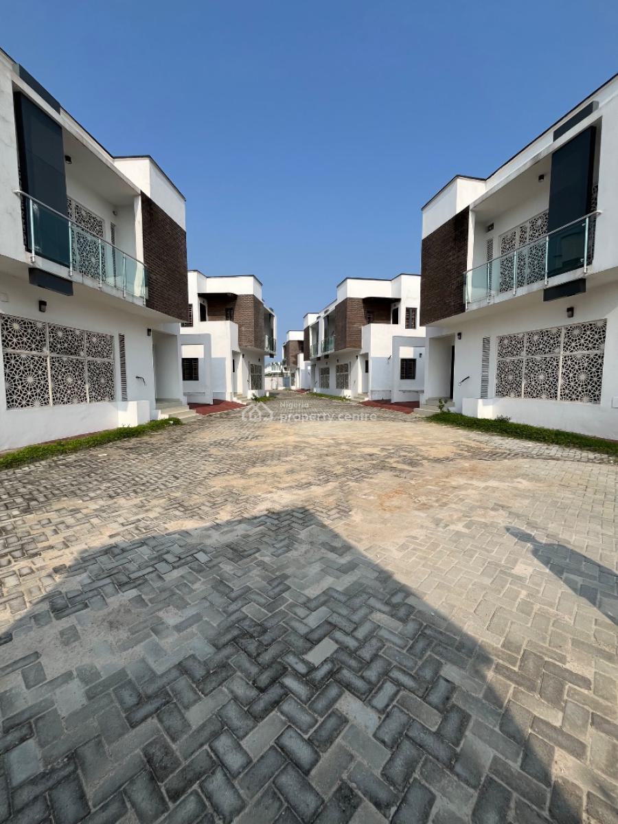 Beautiful Luxury Spacious 4 Bedroom Detached Duplex with a Swimming Po, Abraham Adesanya, Ajah, Lagos, Detached Duplex for Rent