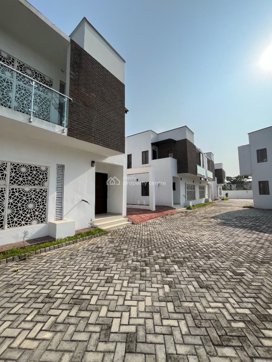 Beautiful Luxury Spacious 4 Bedroom Detached Duplex with a Swimming Po, Abraham Adesanya, Ajah, Lagos, Detached Duplex for Rent
