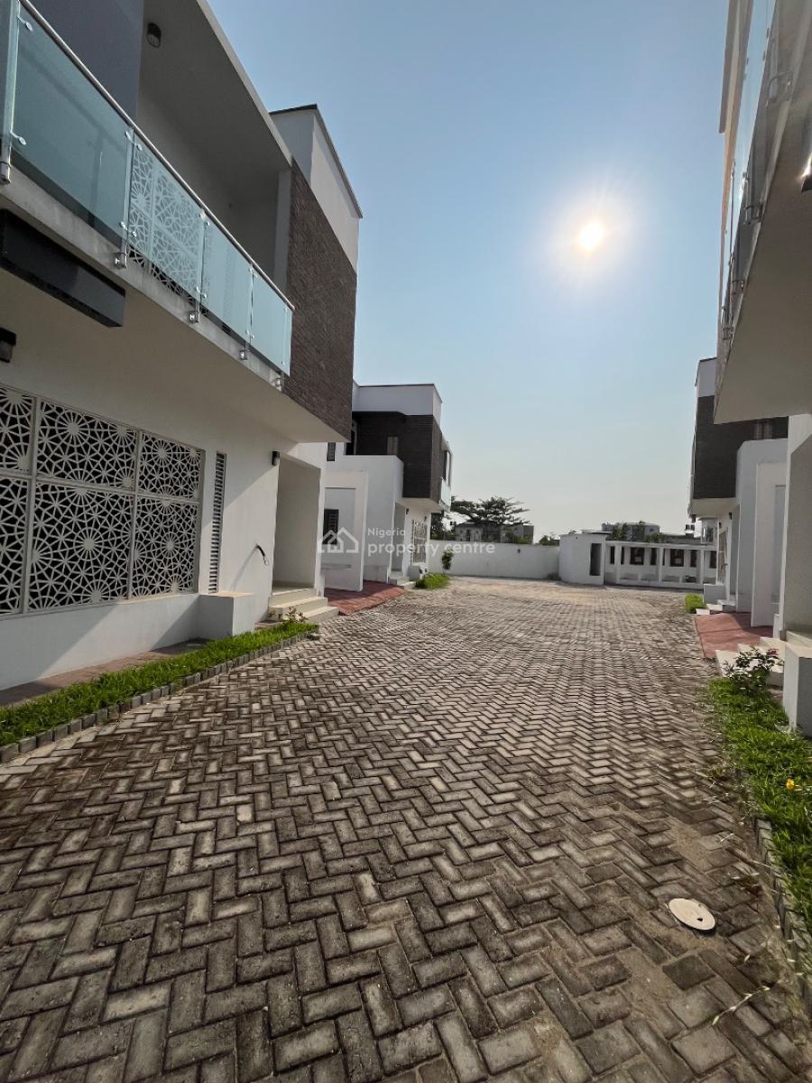 Beautiful Luxury Spacious 4 Bedroom Detached Duplex with a Swimming Po, Abraham Adesanya, Ajah, Lagos, Detached Duplex for Rent