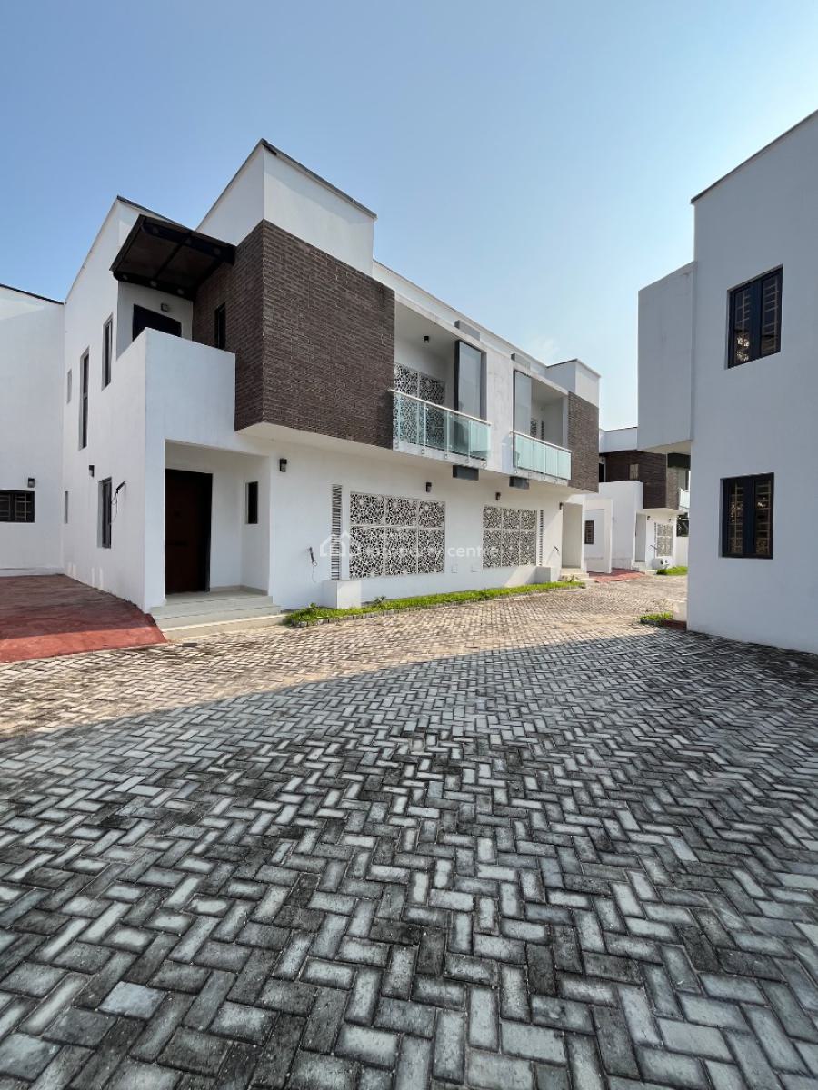 Beautiful Luxury Spacious 4 Bedroom Detached Duplex with a Swimming Po, Abraham Adesanya, Ajah, Lagos, Detached Duplex for Rent