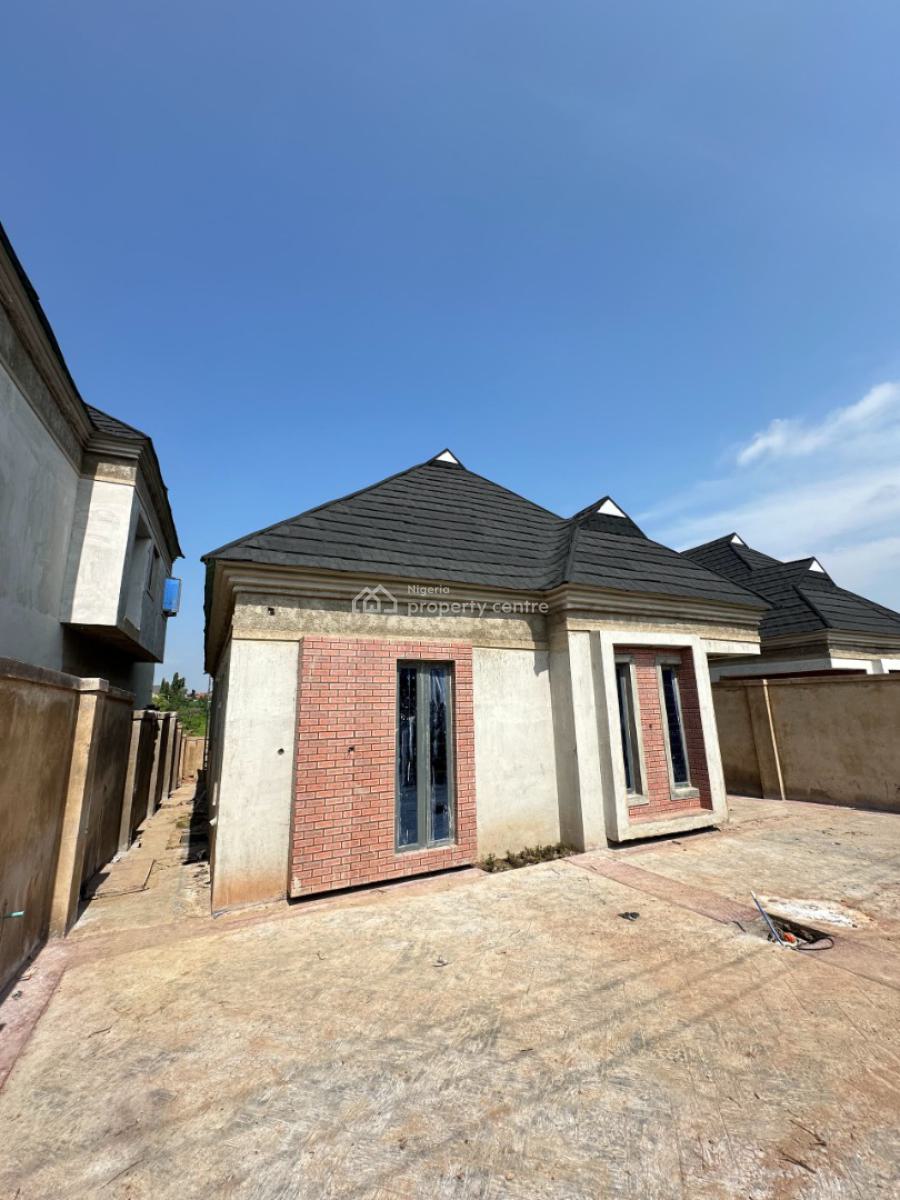 Modern 3 Bedroom Bungalow on a Plot of Land with 95% Work Done, Ile Tuntun Estate, Nihort Area, Jericho, Ibadan, Oyo, Detached Bungalow for Sale