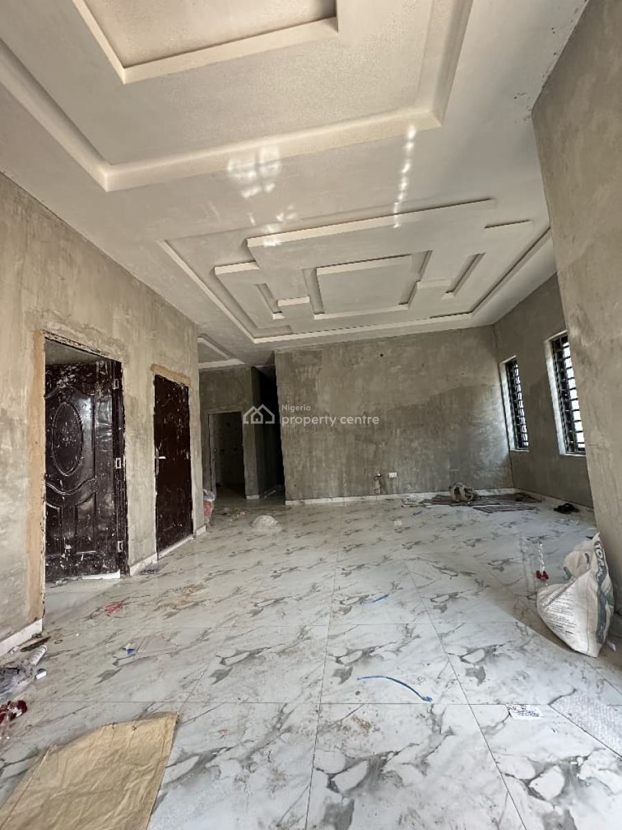Modern 3 Bedroom Bungalow on a Plot of Land with 95% Work Done, Ile Tuntun Estate, Nihort Area, Jericho, Ibadan, Oyo, Detached Bungalow for Sale