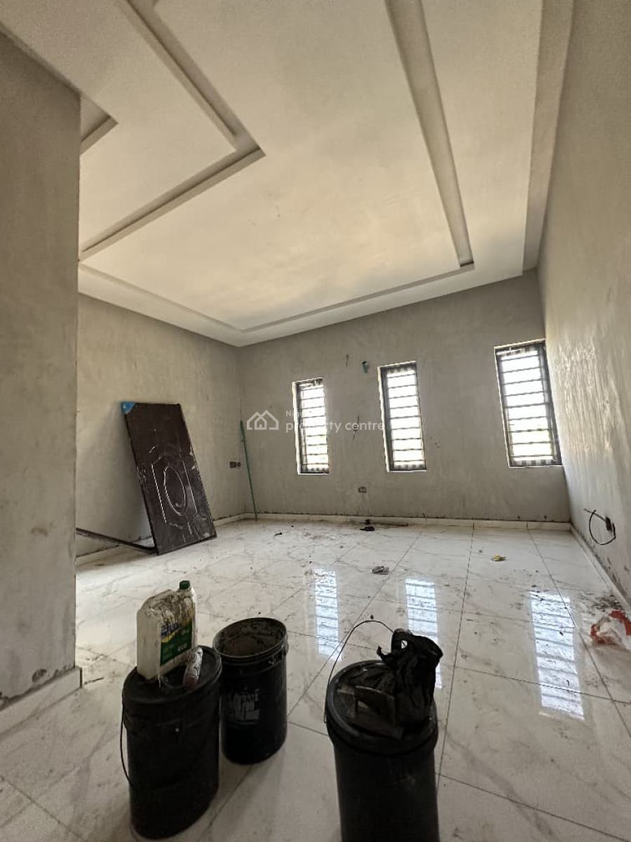 Modern 3 Bedroom Bungalow on a Plot of Land with 95% Work Done, Ile Tuntun Estate, Nihort Area, Jericho, Ibadan, Oyo, Detached Bungalow for Sale