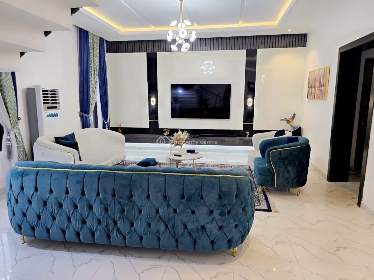 Luxury 4 Bedroom, Lekki Scheme 2, Ibeju Lekki, Lagos, Detached Duplex for Rent