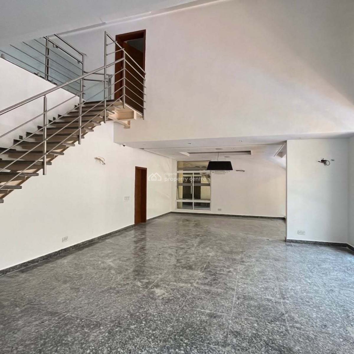 Serviced 4-bedroom Maisonette with 1-bedroom Servant Quarters, Banana Island Road, Ikoyi, Lagos, Flat / Apartment for Rent