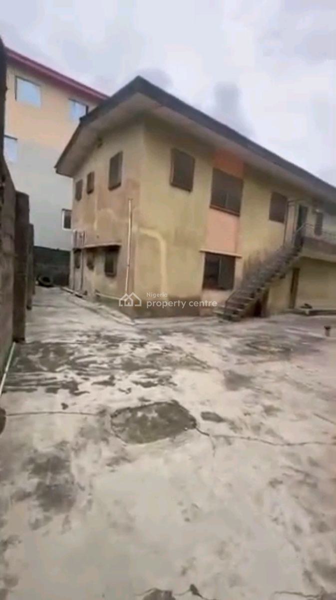 a Solid Storey Building & a Storey Building Bq, Sitting on 1½ Half Plo, Ovba Street, Alapere, Ketu, Lagos, Block of Flats for Sale