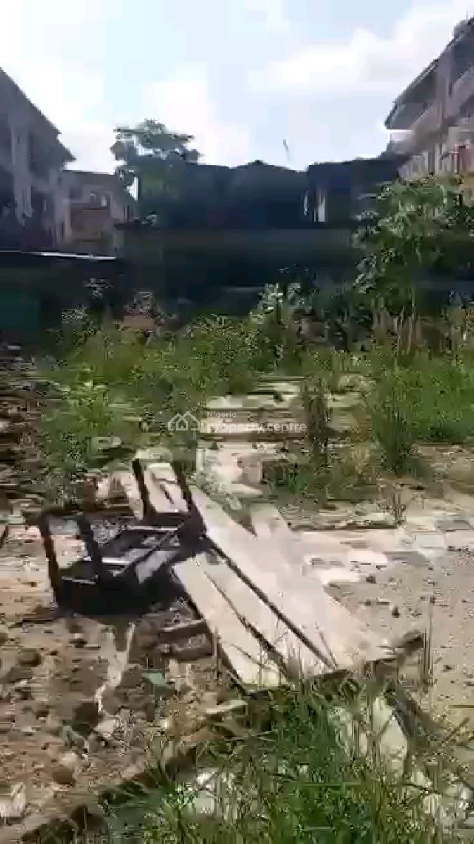 a Bare Land Fenced Round with Gate., 16,onabola Street, Owotutu Bus Stop Off Pedro Road, Palmgrove, Shomolu, Lagos, Mixed-use Land for Sale