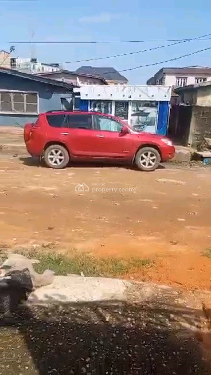 a Bare Land Fenced Round with Gate., 16,onabola Street, Owotutu Bus Stop Off Pedro Road, Palmgrove, Shomolu, Lagos, Mixed-use Land for Sale
