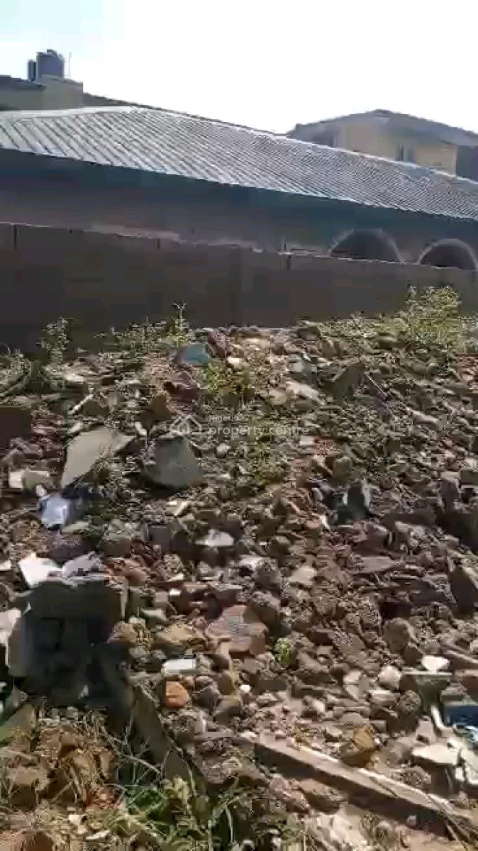 a Bare Land Fenced Round with Gate., 16,onabola Street, Owotutu Bus Stop Off Pedro Road, Palmgrove, Shomolu, Lagos, Mixed-use Land for Sale