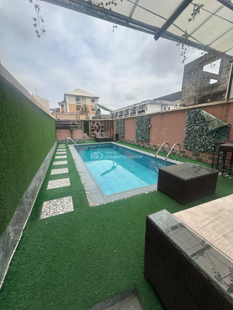 Standard Self Service 4 Bedroom Terrace Apartment with Bq, Off Palace Road, Oniru, Victoria Island (vi), Lagos, Terraced Duplex for Rent