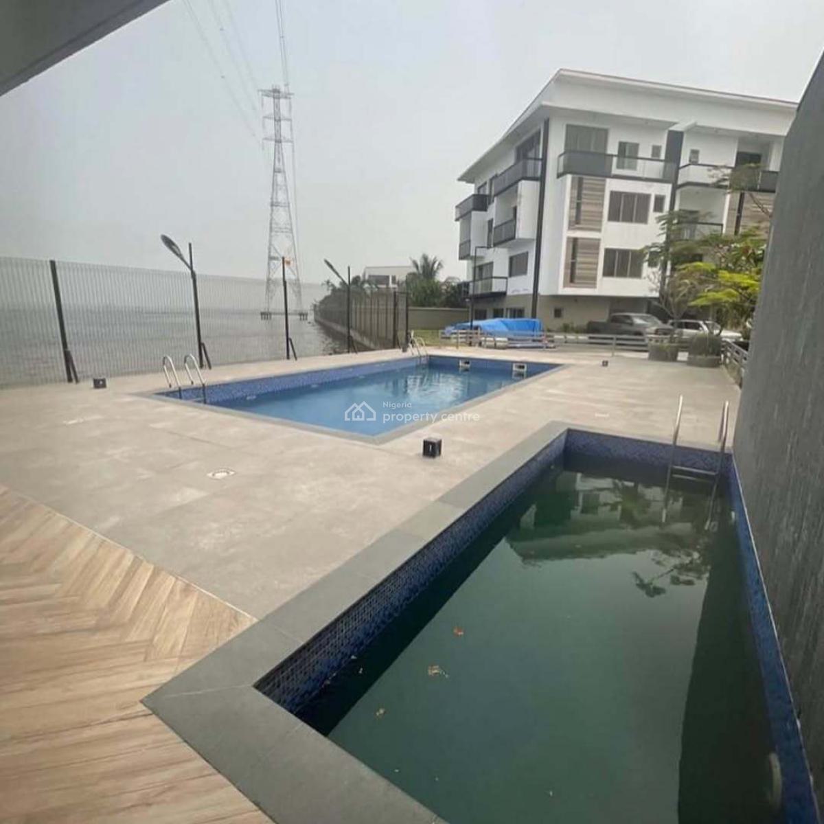 Waterfront 2 & 3-bedroom Maisonette, Banana Island, Ikoyi, Lagos, Flat / Apartment for Rent