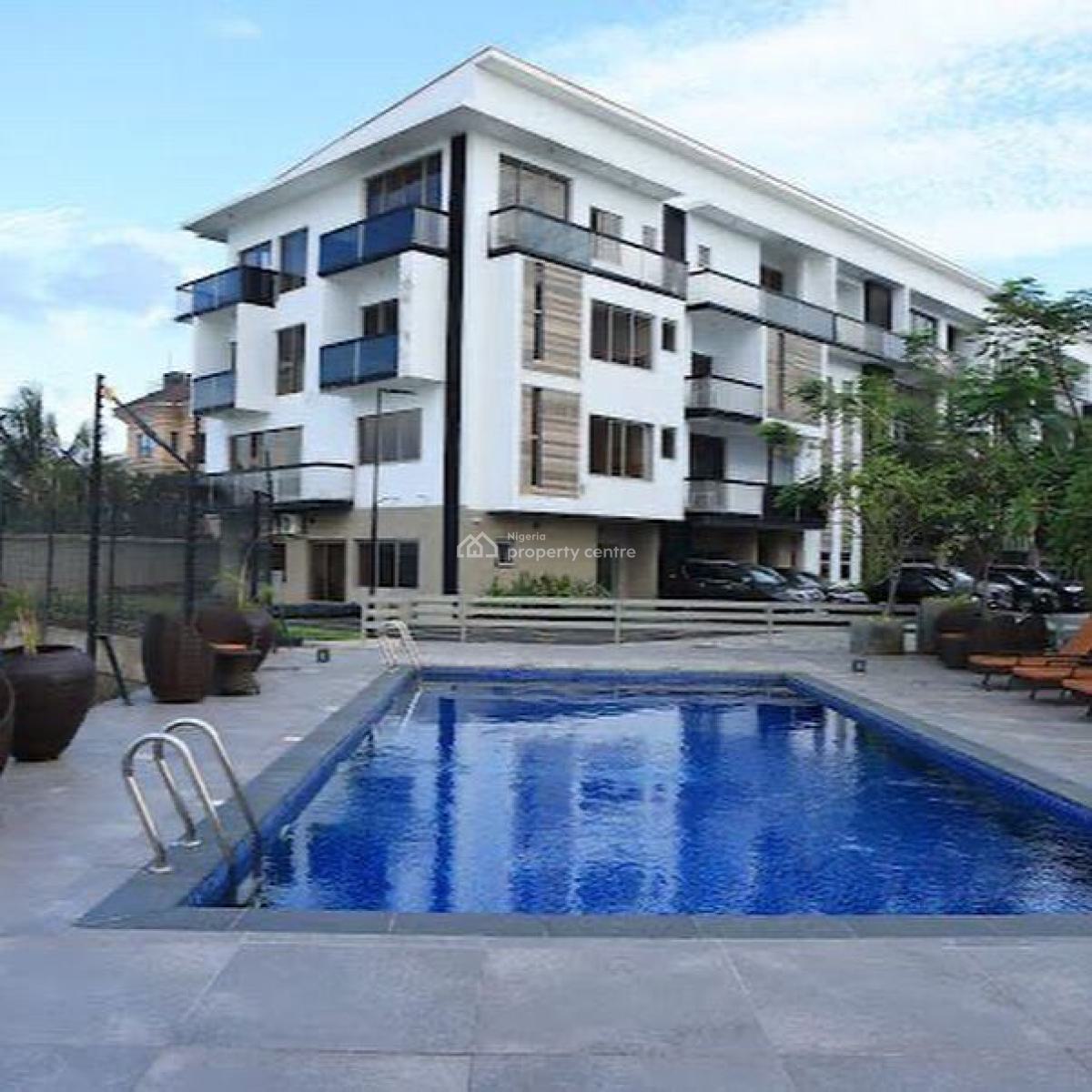 Waterfront 2 & 3-bedroom Maisonette, Banana Island, Ikoyi, Lagos, Flat / Apartment for Rent