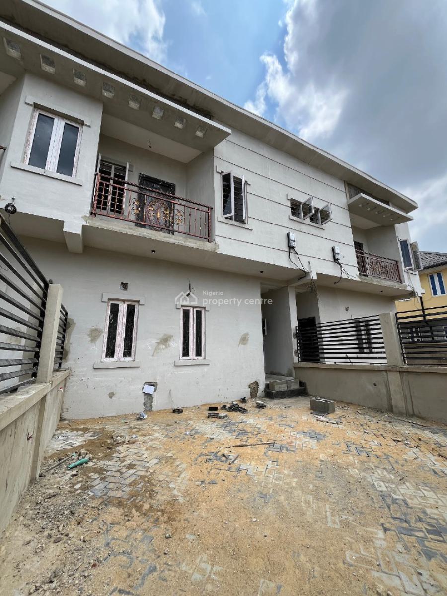 Luxury Built 4 Bedroom Terrace Duplex in a Very Secured Estate, Ifako, Gbagada, Lagos, Terraced Duplex for Sale