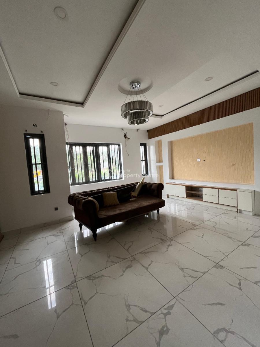 Luxury Built 4 Bedroom Terrace Duplex in a Very Secured Estate, Anti-room, Concrete Floors, Pop Ceilings, Gbagada Phase 1, Gbagada, Lagos, Terraced Duplex for Sale