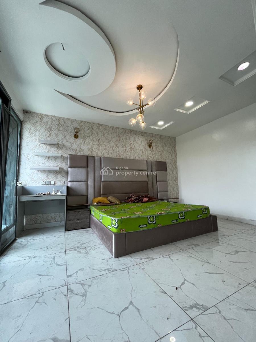 Luxury Built 4 Bedroom Terrace Duplex in a Very Secured Estate, Anti-room, Concrete Floors, Pop Ceilings, Gbagada Phase 1, Gbagada, Lagos, Terraced Duplex for Sale
