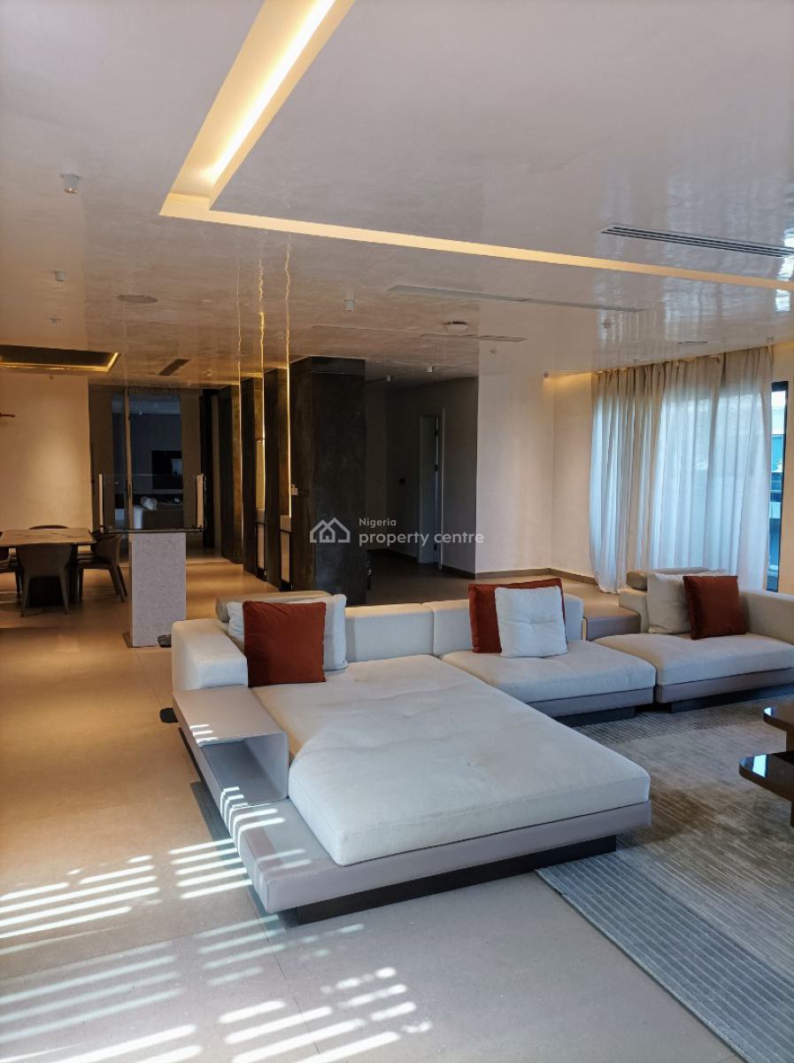 Sophisticated 3 Bed Fully Furnished Penthouse+ 2 Room Bq, Off Adeola Odeku, Victoria Island (vi), Lagos, Flat / Apartment for Sale