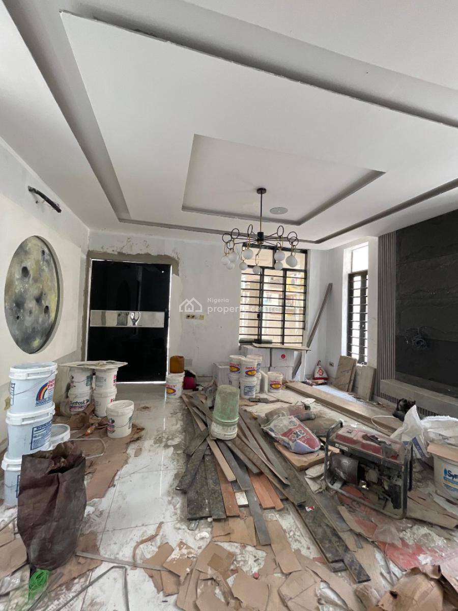 Luxurious 5 Bedroom Fully Detached Duplex with Bq, Chevron, Lekki, Lagos, Detached Duplex for Sale