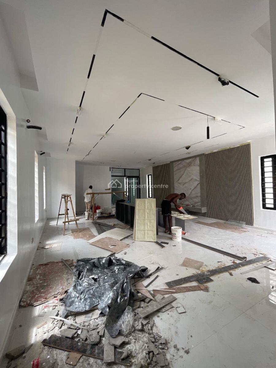 Luxurious 5 Bedroom Fully Detached Duplex with Bq, Chevron, Lekki, Lagos, Detached Duplex for Sale