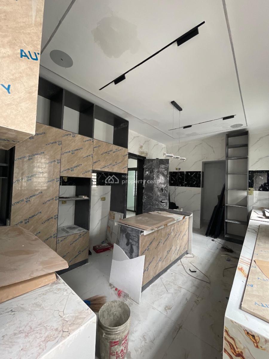 Luxurious 5 Bedroom Fully Detached Duplex with Bq, Chevron, Lekki, Lagos, Detached Duplex for Sale