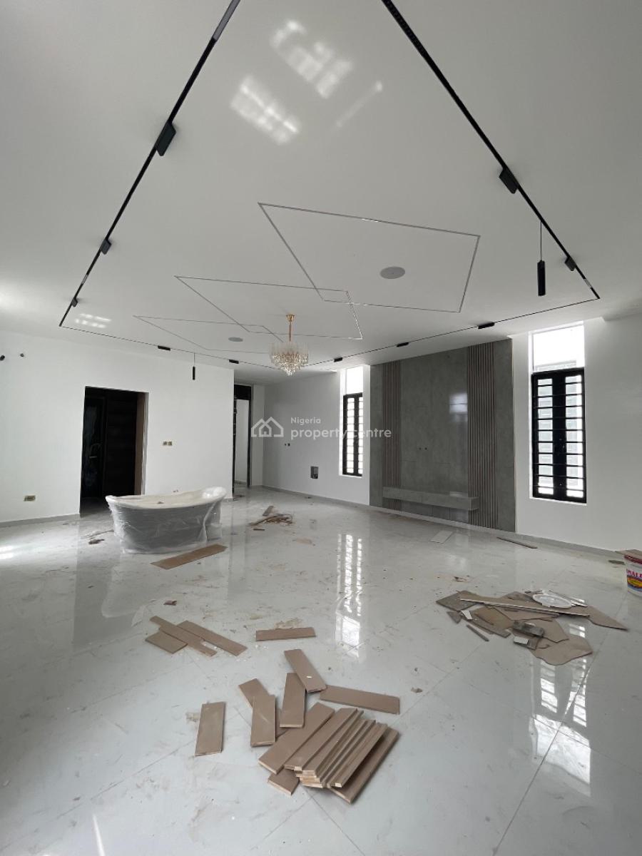 Luxurious 5 Bedroom Fully Detached Duplex with Bq, Chevron, Lekki, Lagos, Detached Duplex for Sale