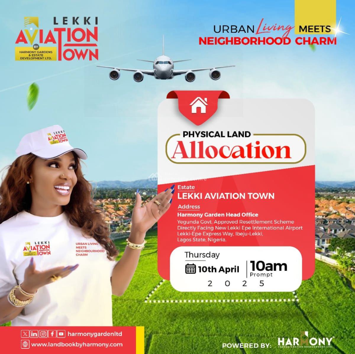 C of O Best Land Buy Around Dangote Refinery, International Airport, Opposite International Airport, Around Dangote Refinery, Trade Zone, Ibeju Lekki, Lagos, Residential Land for Sale