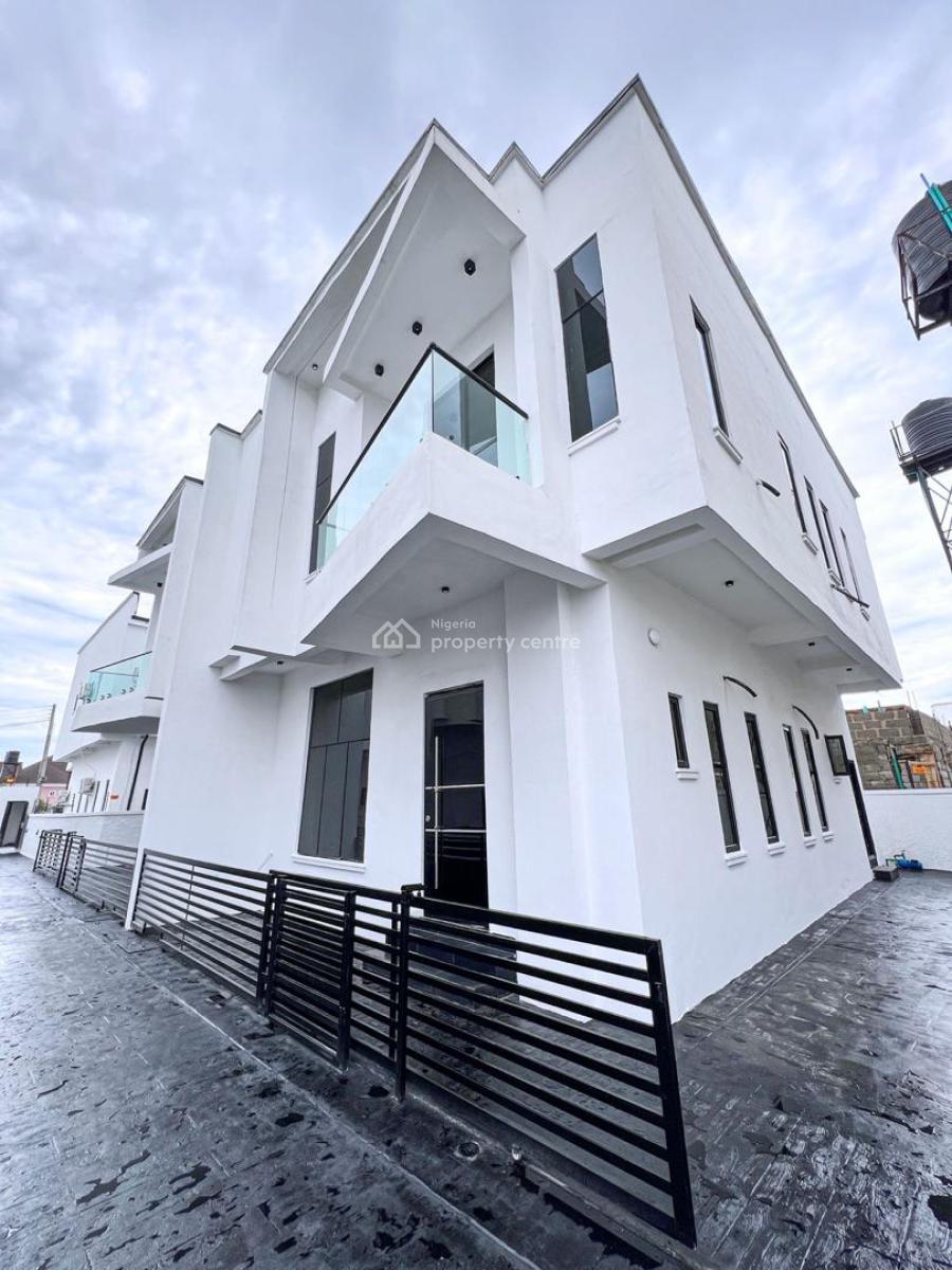 Exquisite Newly Built 4 Bedroom Semi Detached Duplex with a Bq, Sunshine Estate, Sangotedo, Ajah, Lagos, House for Sale