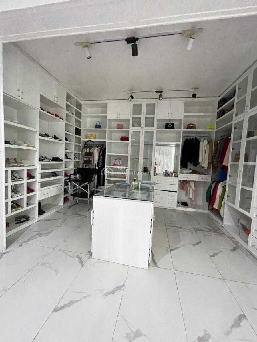 Magnificently Built Fully Detached 5 Bedroom with 2 Bqs, Private Pool, Pinnock, Osapa, Lekki, Lagos, Detached Duplex for Sale