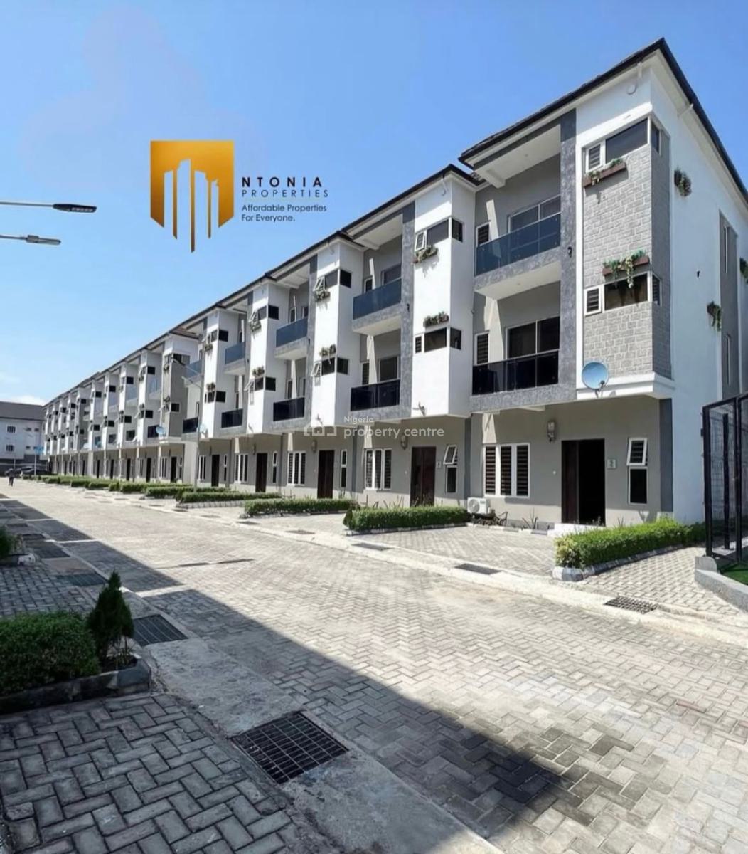 Spacious 4 Bedroom Terrace Duplex with Swimming Pool,gym House, Ikate,lekki, Ikate, Lekki, Lagos, Terraced Duplex for Sale