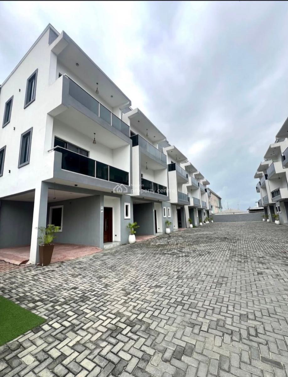 Newly Built 4bedroom Terrace  Duplex with Bq, Ikate,lekki, Ikate, Lekki, Lagos, Terraced Duplex for Sale