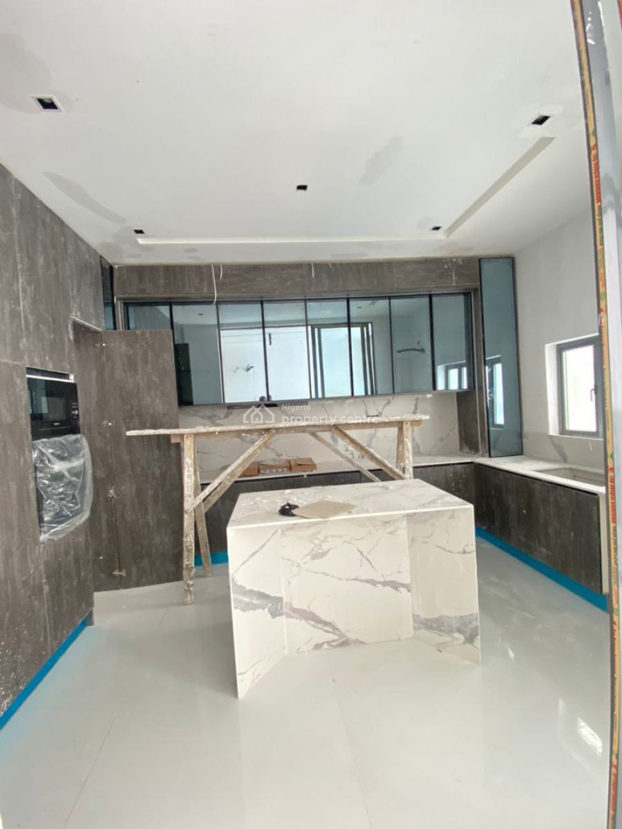 Luxurious Fully Detached Automated 5bedroom with 1 Bqs, Private Swimin, Cowrie Creek, Ikate, Lekki, Lagos, Detached Duplex for Sale
