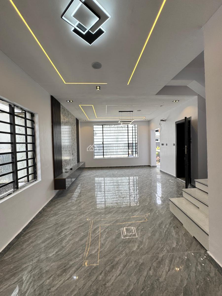 Contemporary 4 Semi Detached Duplex with Bq in a Serene Environment, Highly Sort After Location in Orchid, Lekki, Lagos, Detached Duplex for Sale