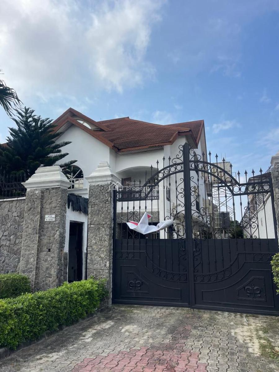 6-bedroom Fully Detached Duplex with with 2 Bqs, Osborne Phase 1, Ikoyi, Lagos, Detached Duplex for Rent