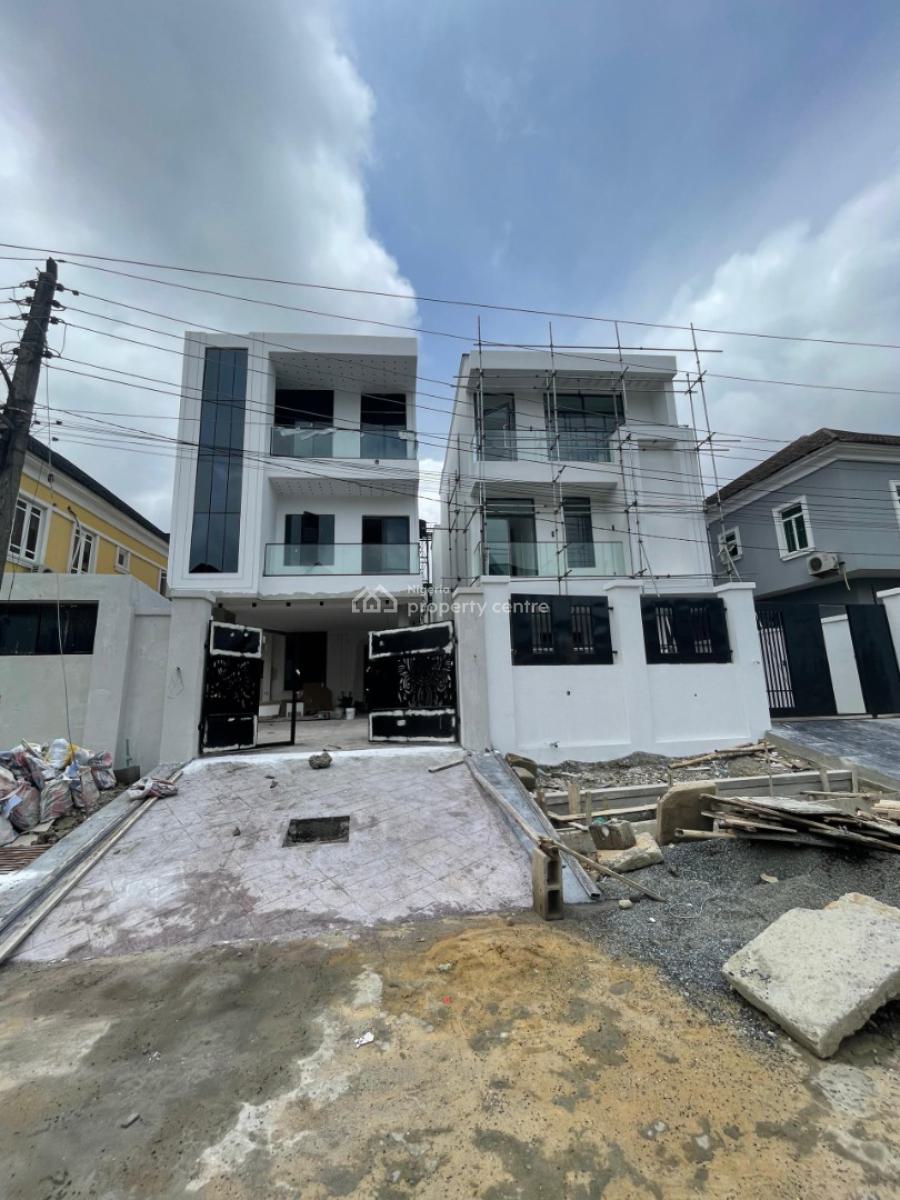 Luxurious 5 Bedroom Detached Duplex W/ Study/gym Room, Pool, Bq, Chevron, Lekki, Lagos, Detached Duplex for Sale
