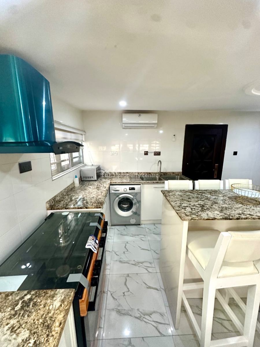 Luxury Furnished 2 Bedroom Penthouse, Davies Court with 24hrs Electricity, Ologolo, Lekki, Lagos, Flat / Apartment for Rent