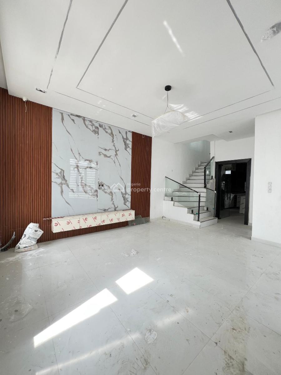 Contemporary 4 Bedroom Semi Detached with Bq in a Good Environment, Lekki, Lagos, Semi-detached Duplex for Sale