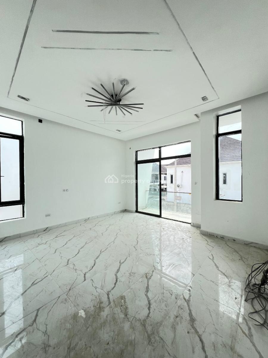 Contemporary 4 Bedroom Semi Detached with Bq in a Good Environment, Lekki, Lagos, Semi-detached Duplex for Sale