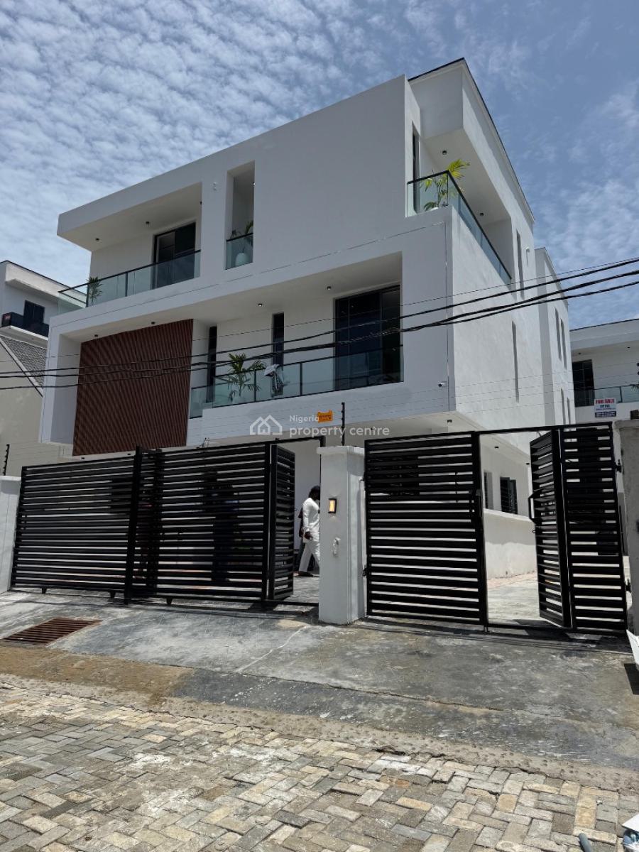 Contemporary 4 Bedroom  Semi-detached Duplex with Bq, Ikate, Lekki, Lagos, Semi-detached Duplex for Sale