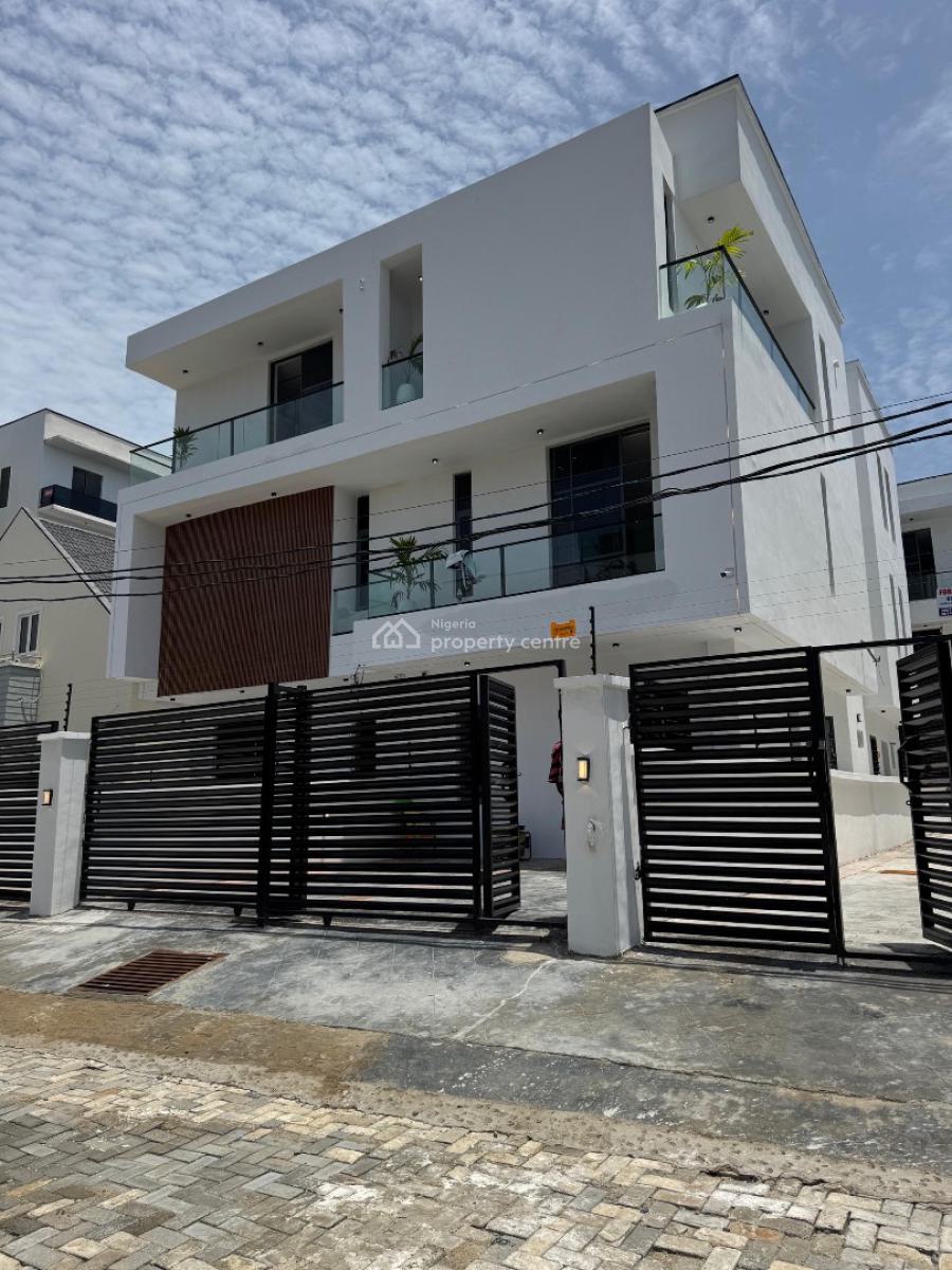 Contemporary 4 Bedroom  Semi-detached Duplex with Bq, Ikate, Lekki, Lagos, Semi-detached Duplex for Sale