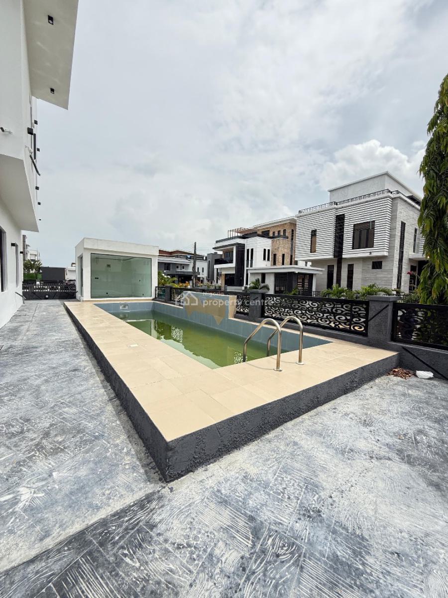 Exquisitely Built 5 Bedroom Fully Detached Duplex with Cinema, Rooftop, Osapa, Lekki, Lagos, Detached Duplex for Sale