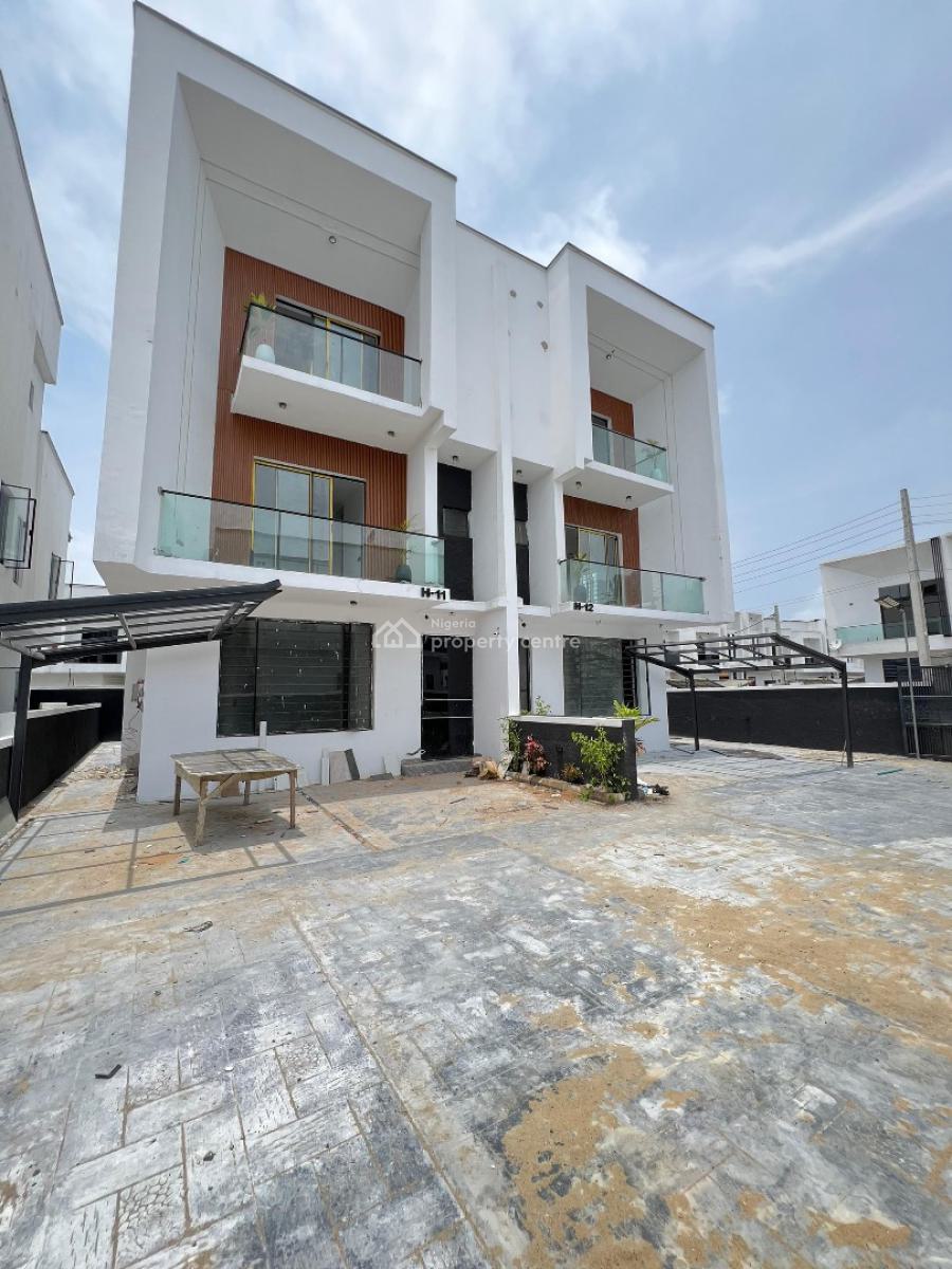 Aesthetically Pleasing 4bedroom Semi Detached Duplex with Bq, Orchid, Lekki, Lagos, Semi-detached Duplex for Sale