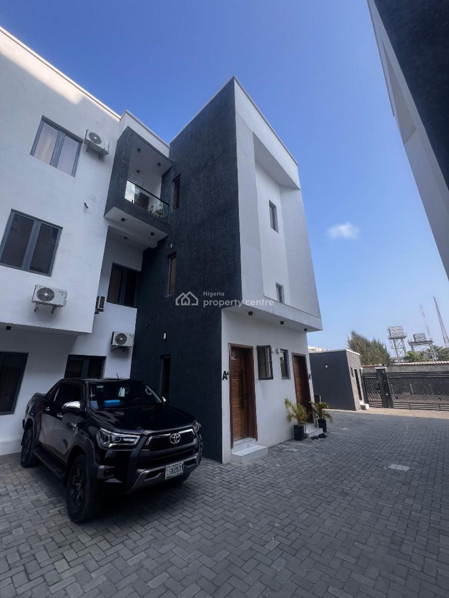4 Bedroom Terrace Duplex with Bq, Lekki Phase 1, Lekki, Lagos, Terraced Duplex for Sale