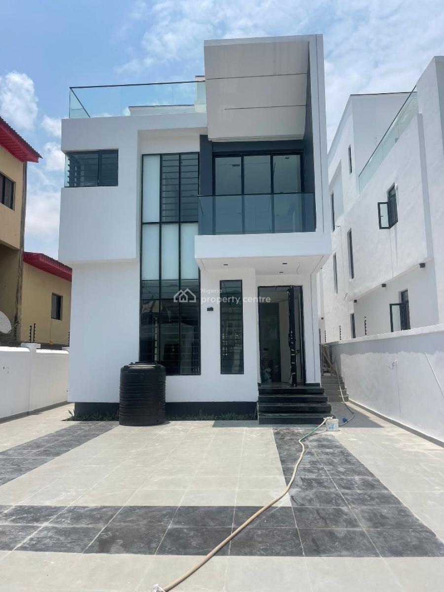 5 Bedroom Fully Detached Home with Swimming Pool, Cinema, Gym and Roof, Lekki Phase 1, Lekki, Lagos, Detached Duplex for Sale